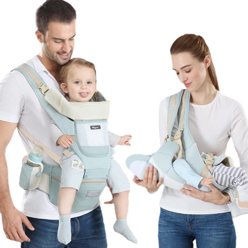 Baby Carrier Backpack Hiking Newborn Sling Wrap Infant Adjustable Strong Washable Lumber support